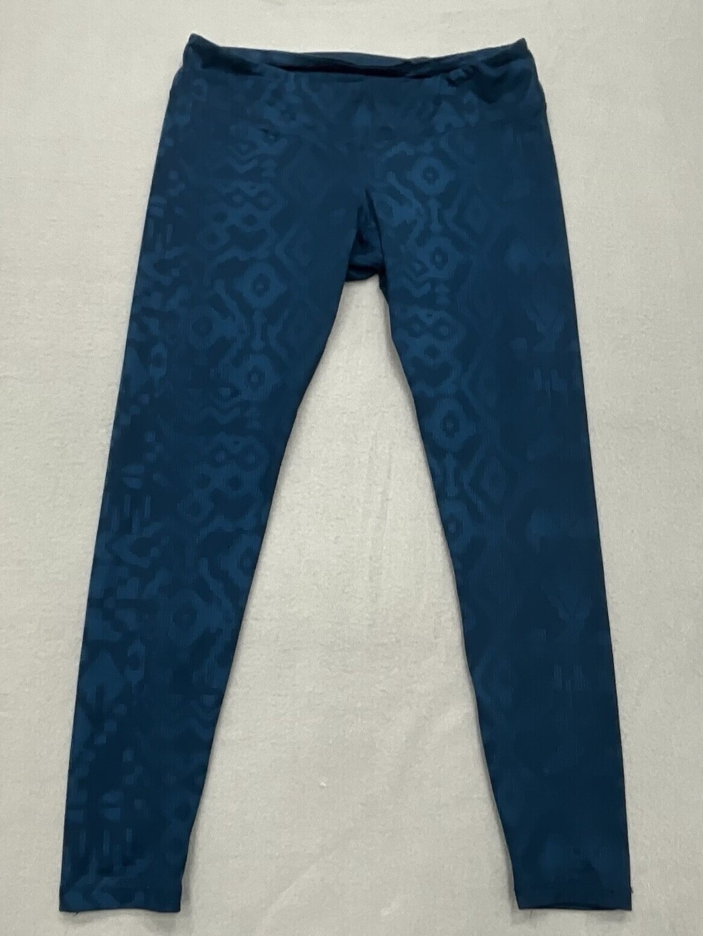 Old Navy Active Leggings Womens XL Blue Compression Workout Athletic Pants Gym